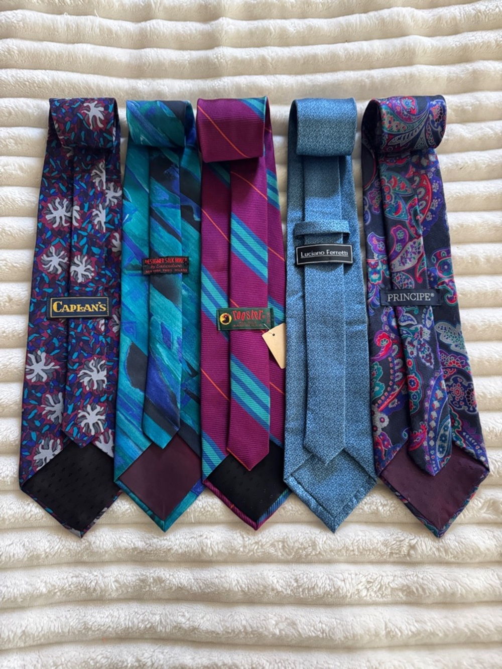 Knot Your Average Tie Bundle of 5 Vintage Ties